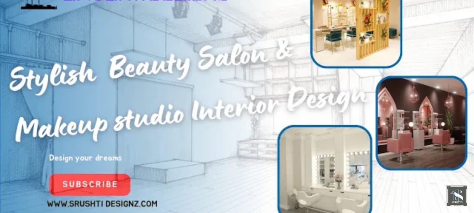 BEST MAKEUP STUDIO INTERIOR DESIGNZ
